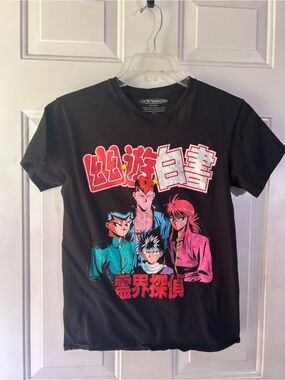 Yoko Hikari black anime tee. Size S #anime #yokohikari